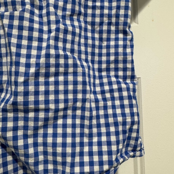 Crewcuts Boys’ blue gingham button down shirt - Picture 6 of 6